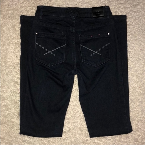 Insight Jeans Skinny Stretch Dark Blue 25 x 32 - Picture 5 of 5